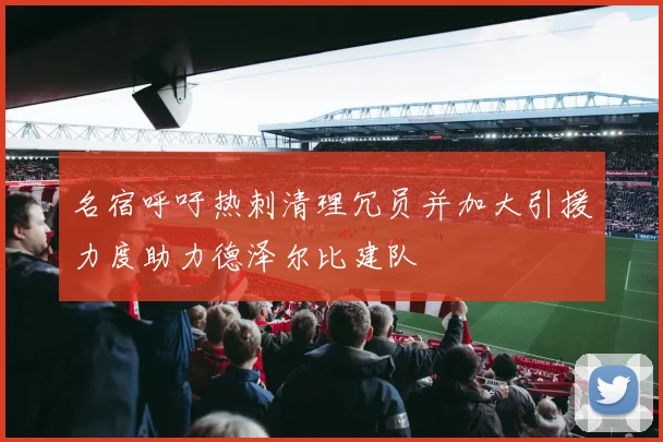 名宿呼吁热刺清理冗员并加大引援力度助力德泽尔比建队